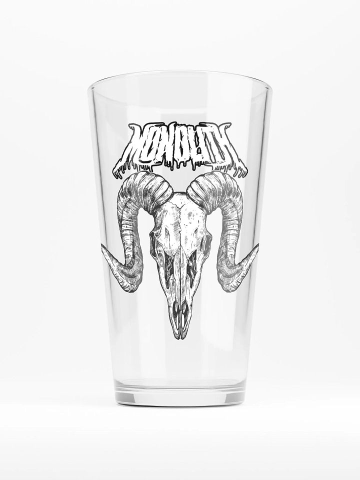METAL Pint Glass product image (1)