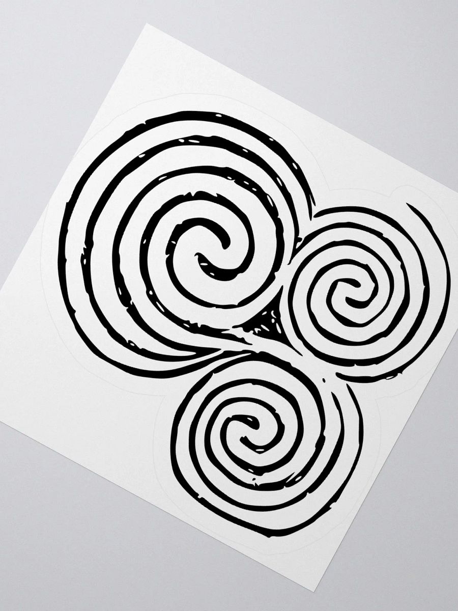 Newgrange Triskelion Sticker product image (2)