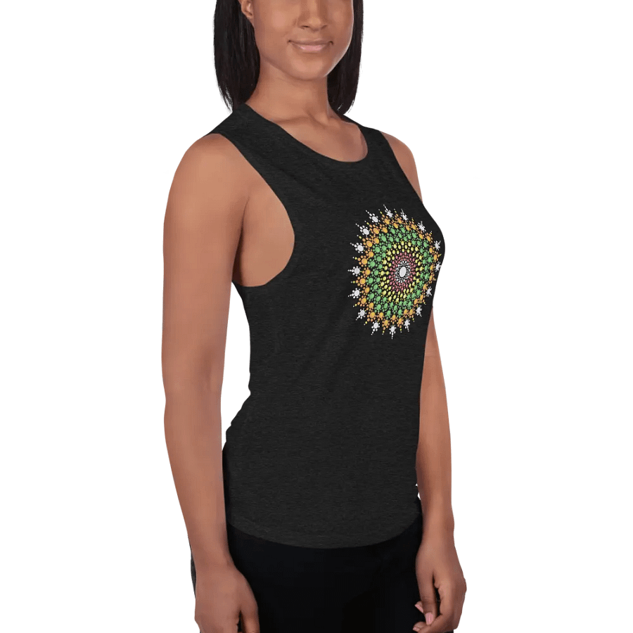 Pastel Dot Mandala Tank Tote product image (5)