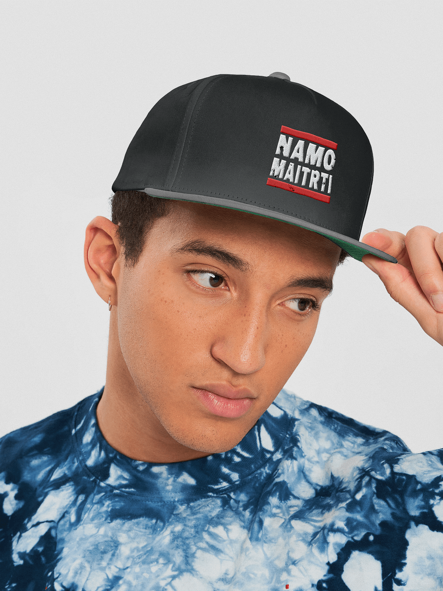 Reflective Vibe Emblem Snapback Cap product image (5)
