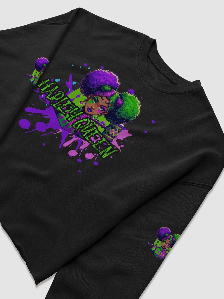 Harley Queen Logo Crop Fleece Sweatshirt product image (5)