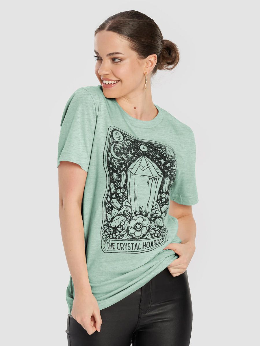 The Crystal Hoarder Tarot T-Shirt product image (48)