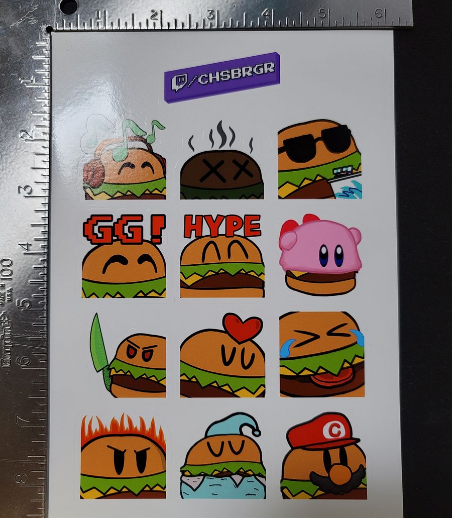 Chsbrgr Classic Emote Pack product image (5)