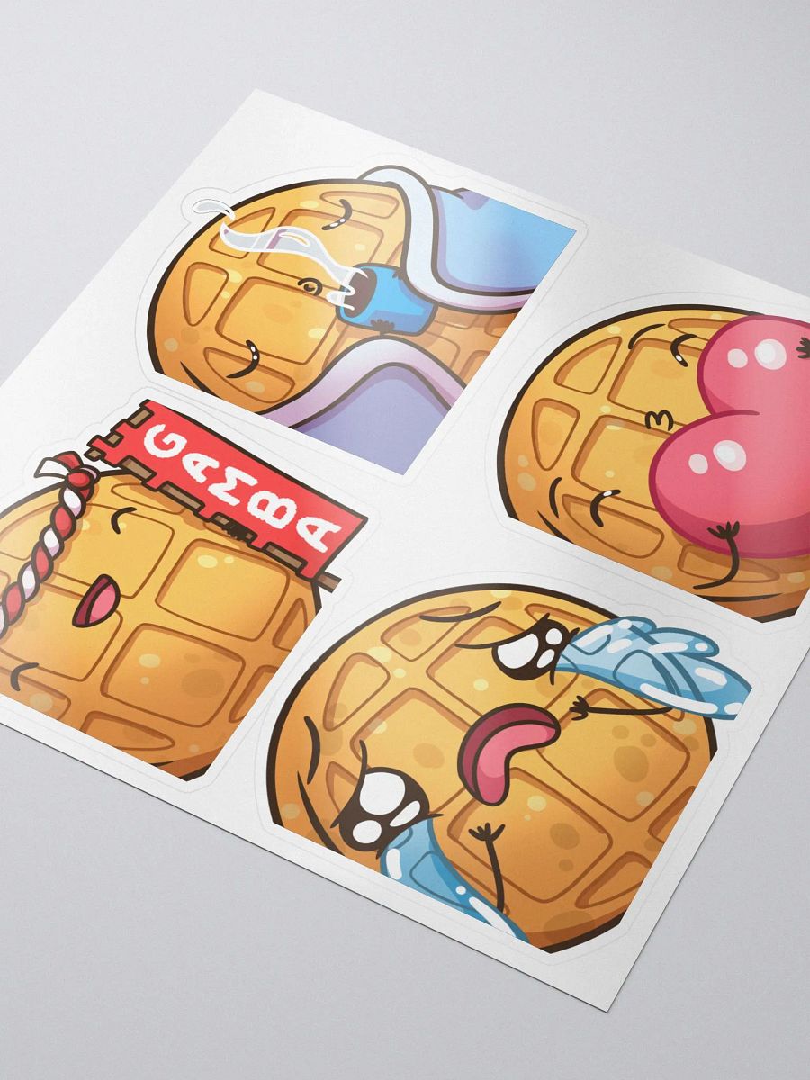 WaffleSmacker Emote Stickers Pack 2 product image (3)