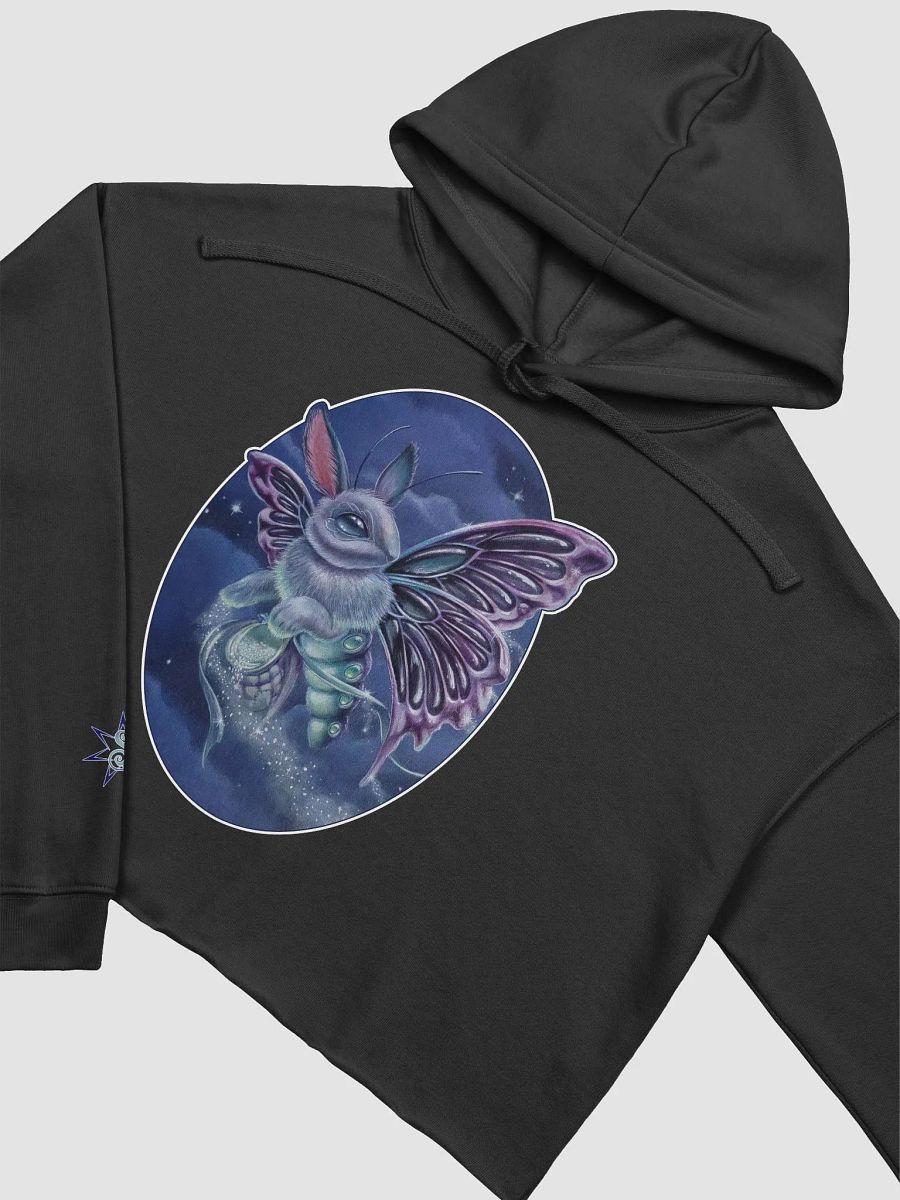 Stardust Bunny Moth - SFA Crop Hoodie product image (27)