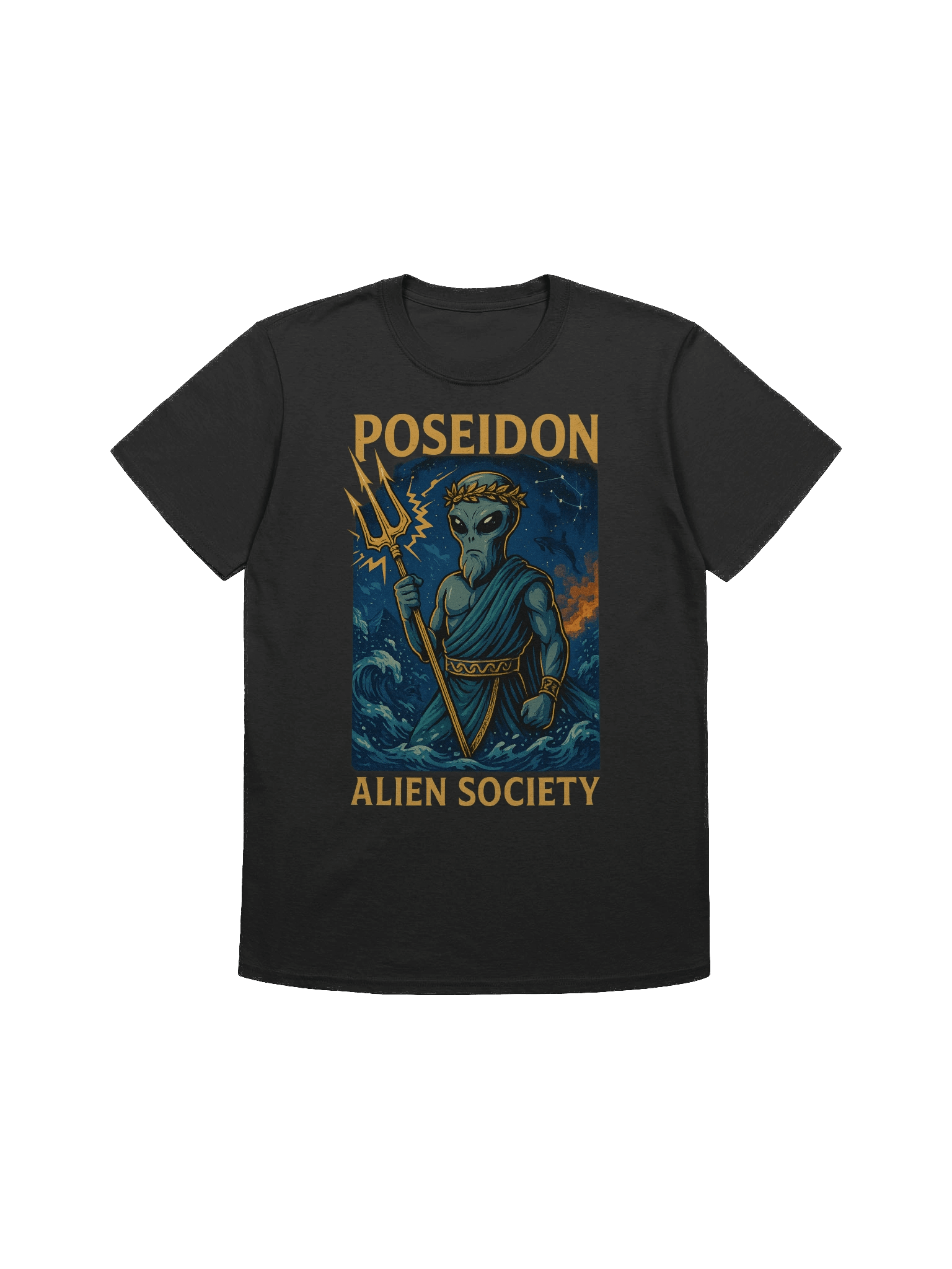 Poseidon Alien Society T-Shirt product image (1)
