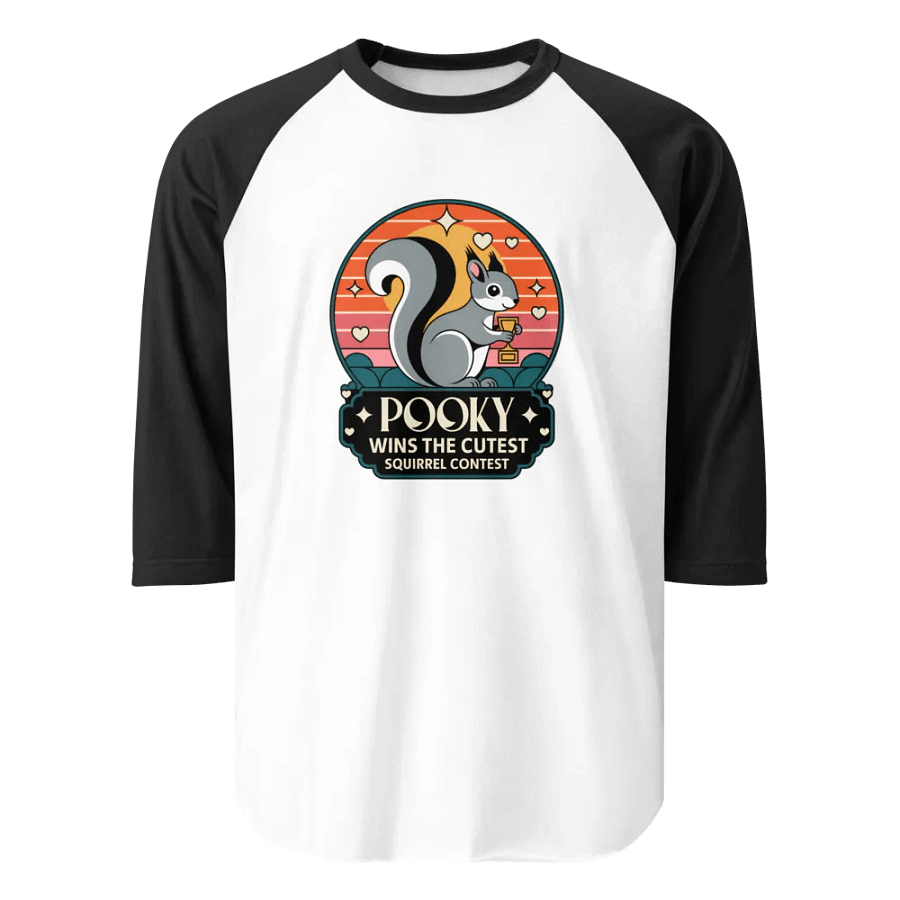 Pooky Wins Raglan Tee product image (1)