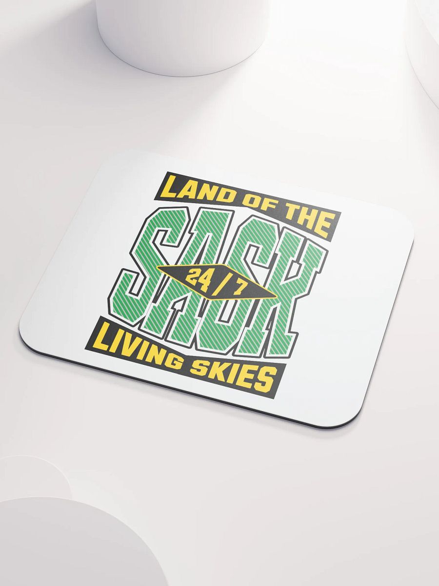 Sask Land Of The Living Skies 24/7 Classic Mouse Pad product image (3)