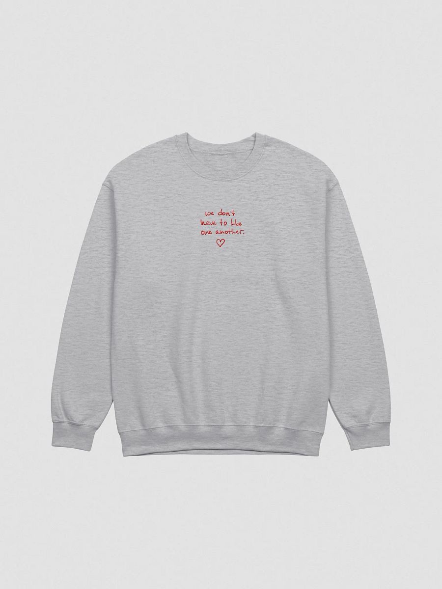 ONE ANOTHER (red) embroidered crewneck product image (5)