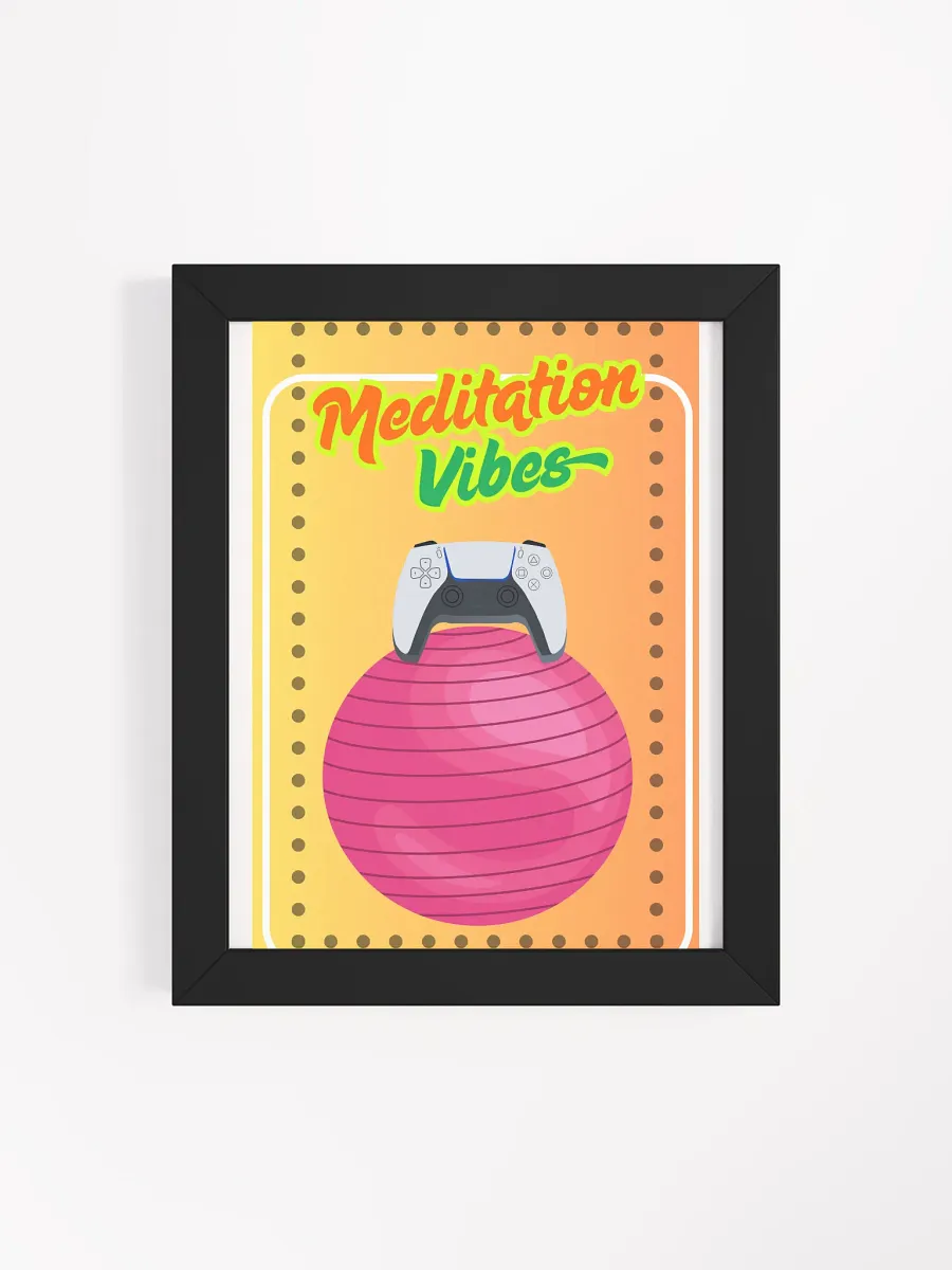 Zen Gamer Framed Matte Poster product image (81)