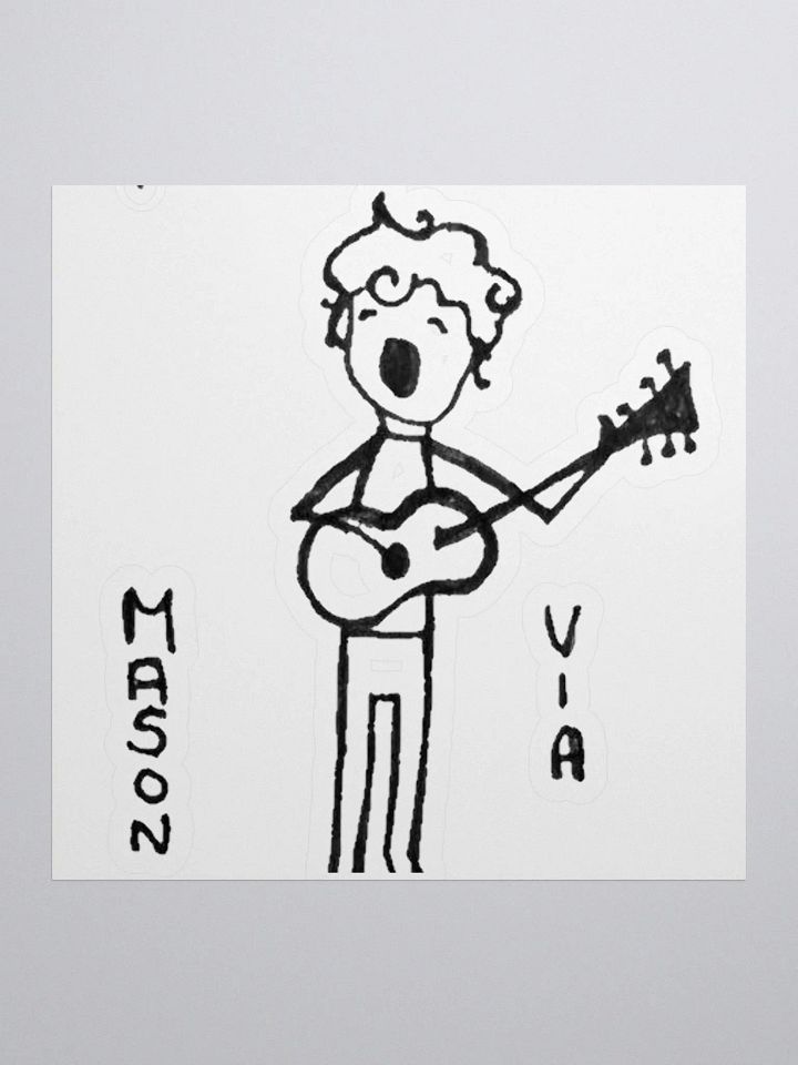 cartoon mason sticker product image (1)