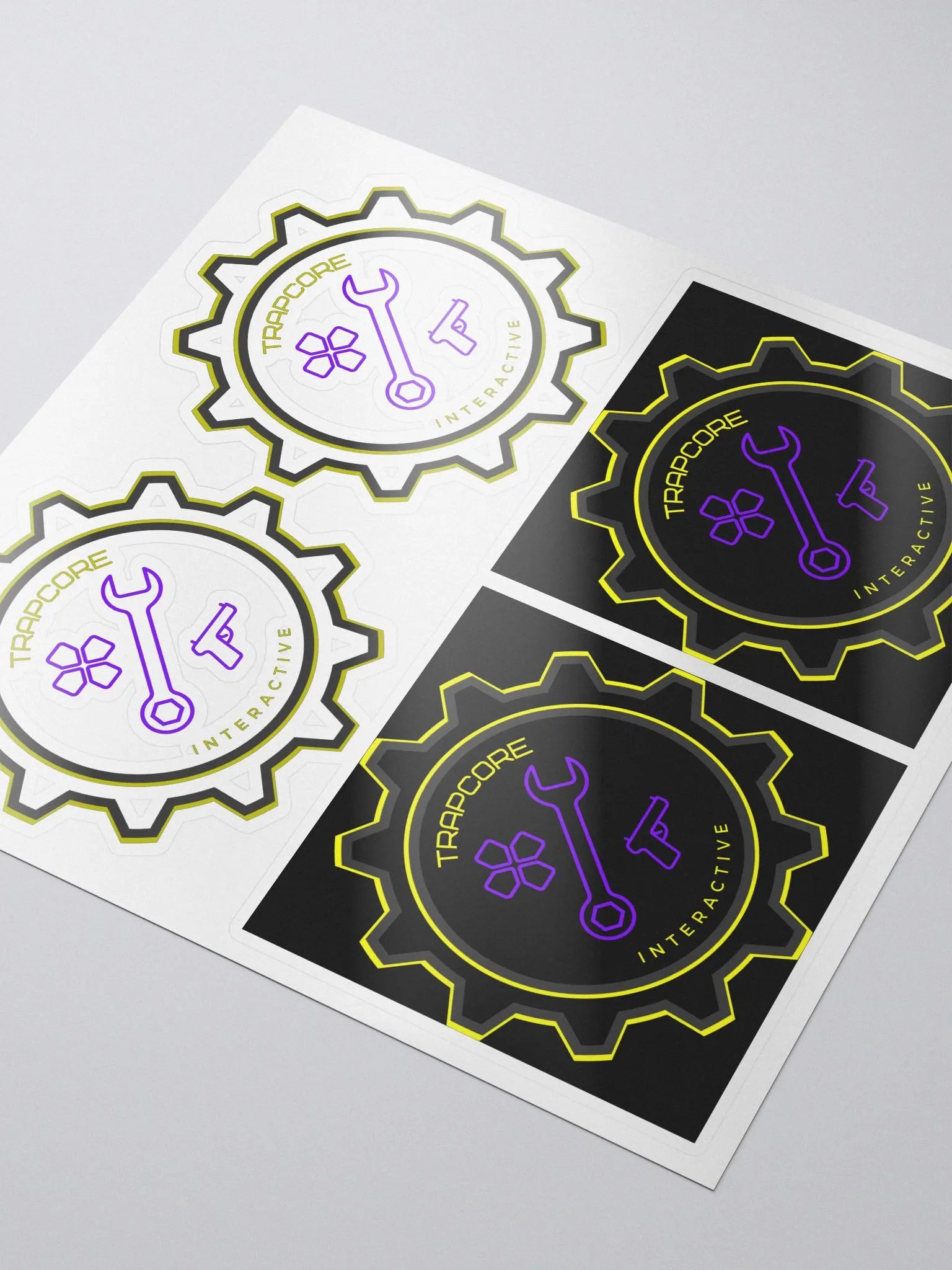TCI Stickers B/W 2.5 inch product image (3)