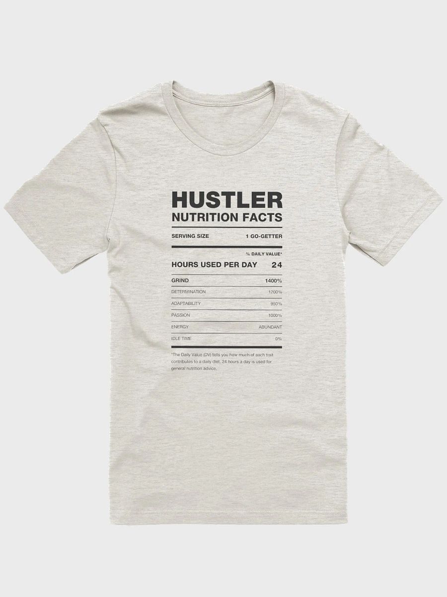 HUSTLER Nutrition Facts Supersoft Tee product image (11)