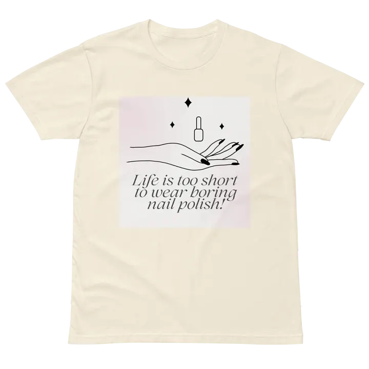 Vibrant Nail Polish Lover T-Shirt product image (2)