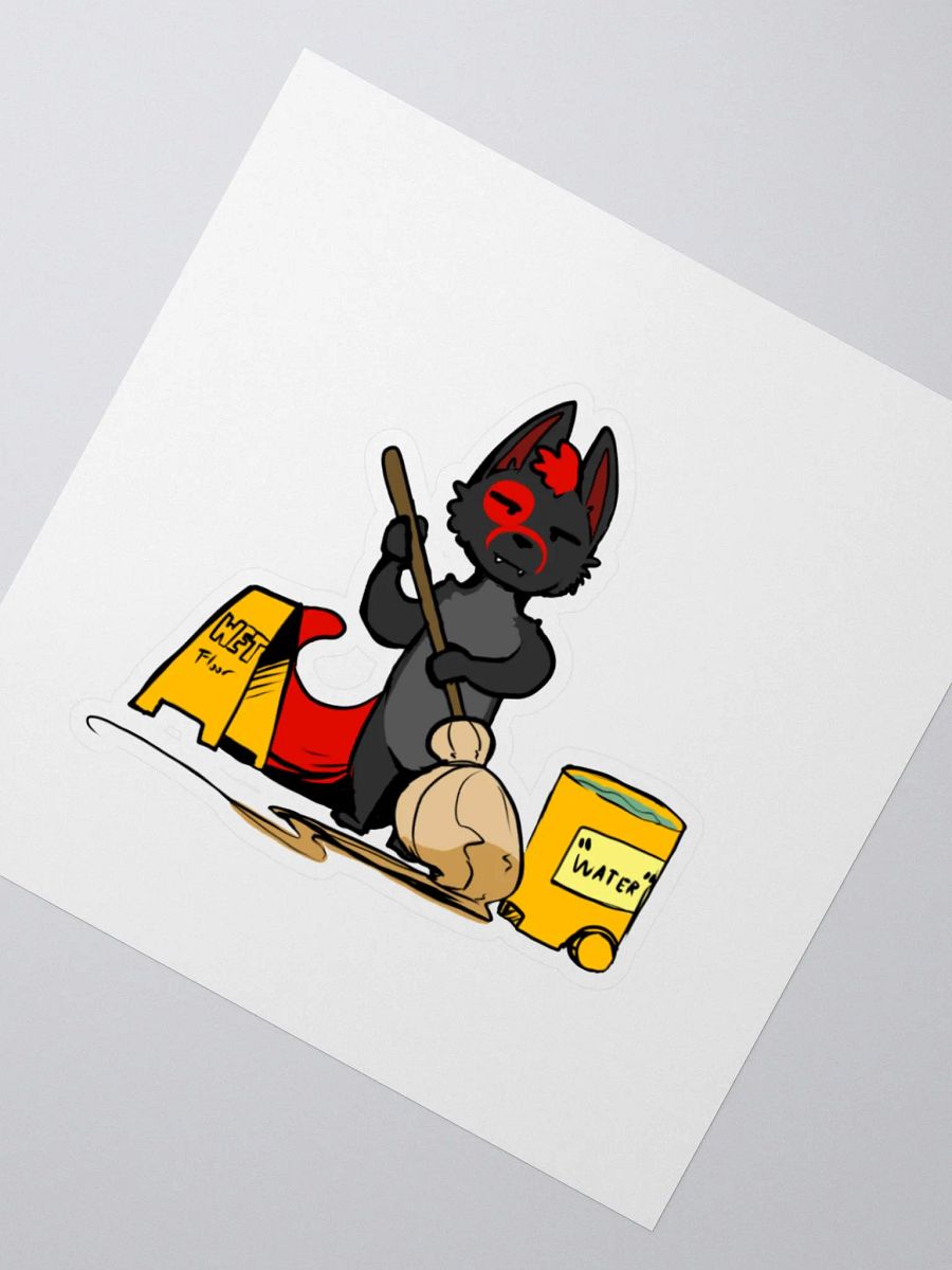 Janitor Fury Sticker product image (6)