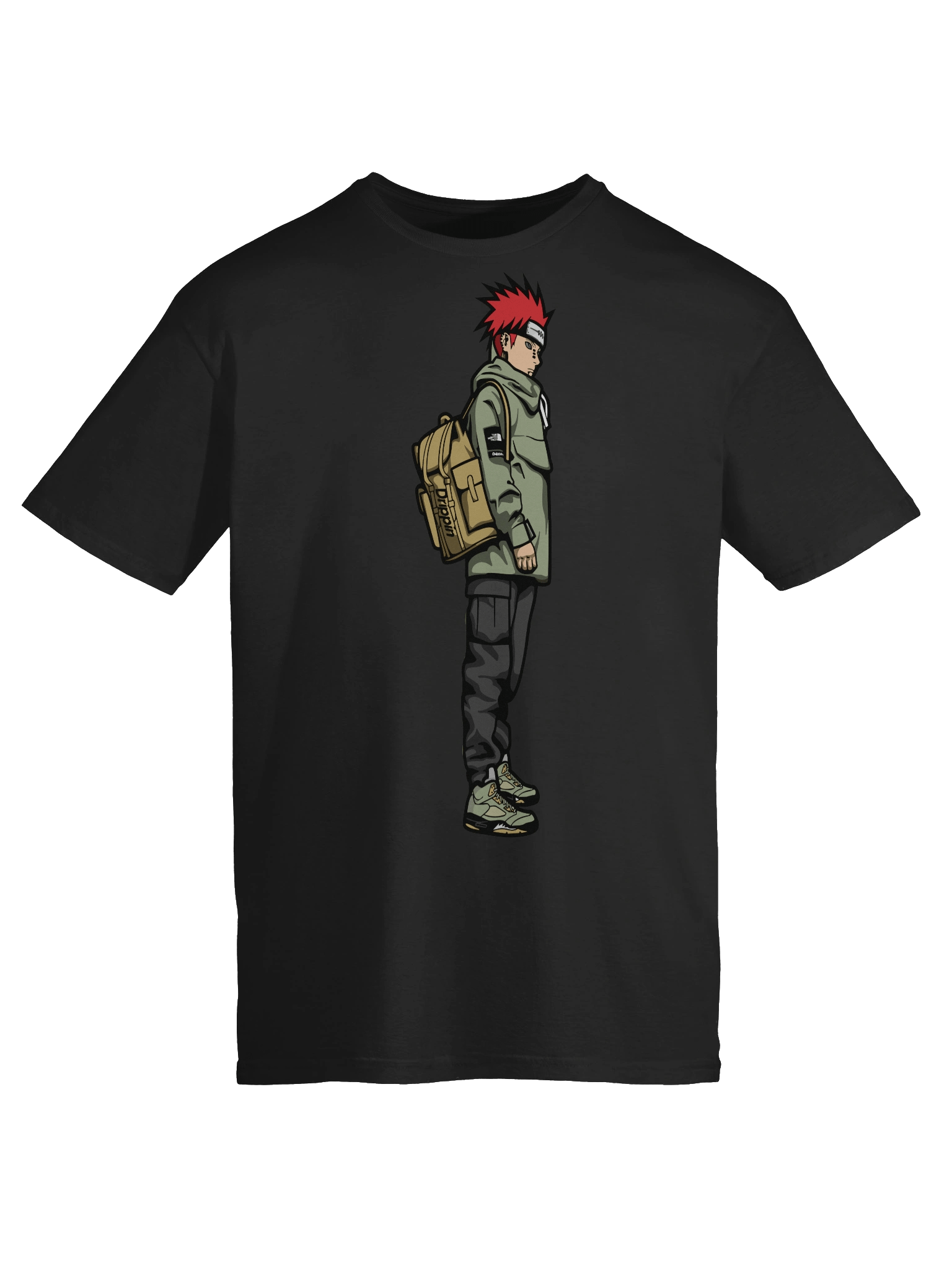 Urban Red Spike Wanderer – Gildan Softstyle T-Shirt product image (6)