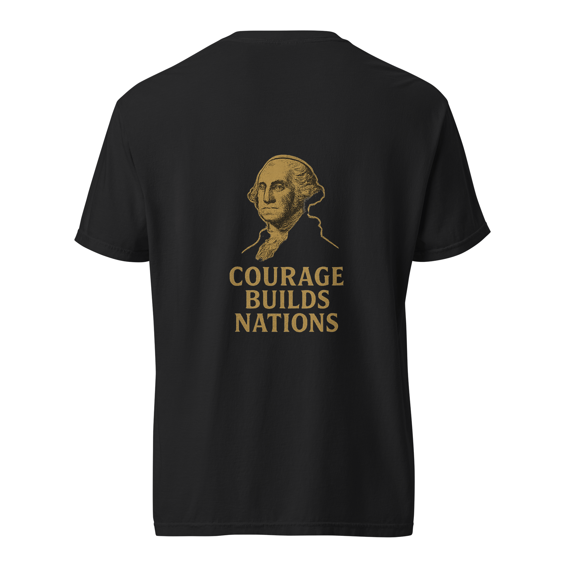 George Washington “Courage Builds Nations” Vintage T-Shirt product image (8)