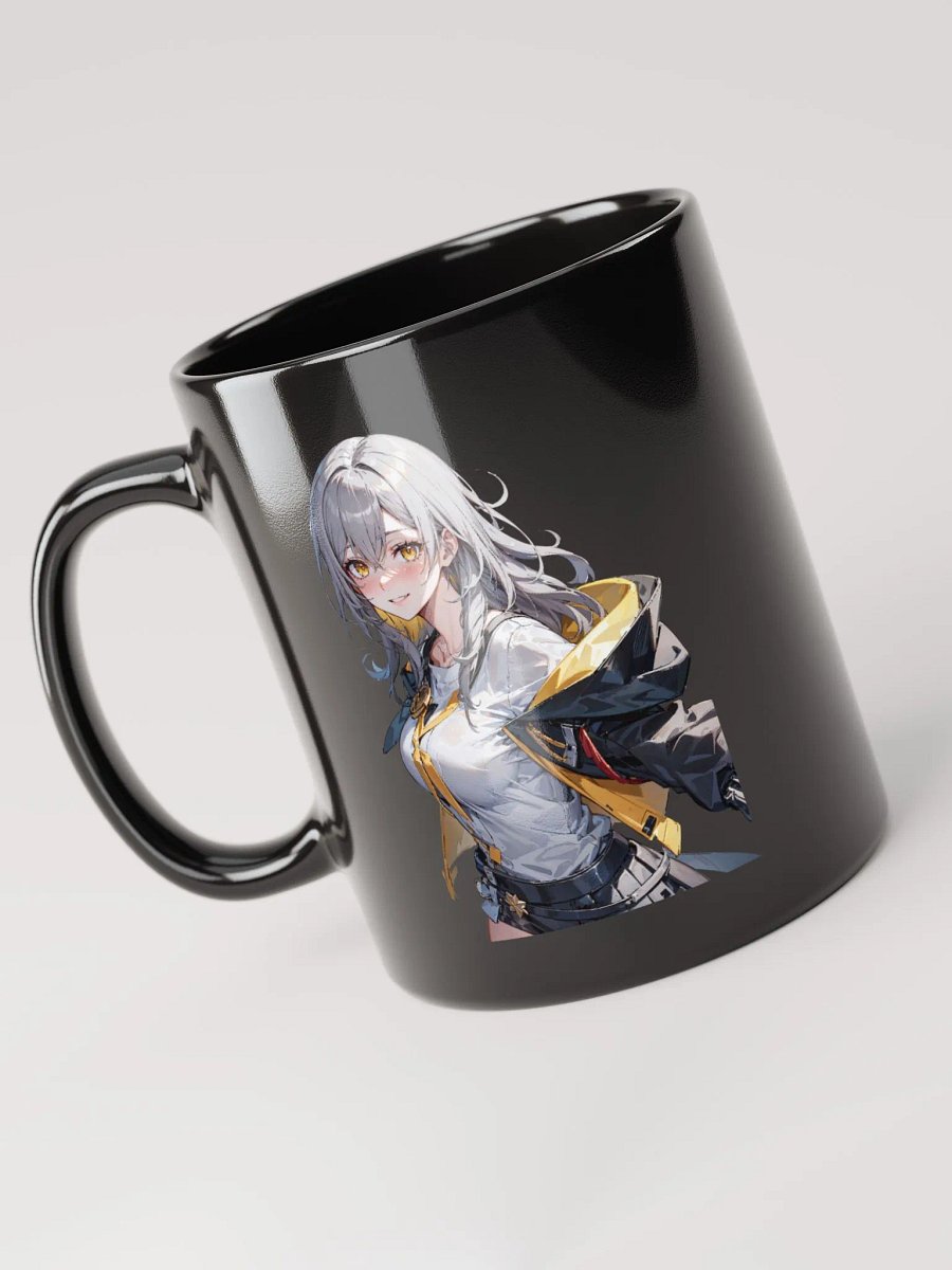Black Glossy Mug - Trailbazer Female (Honkai Star Rail) product image (4)