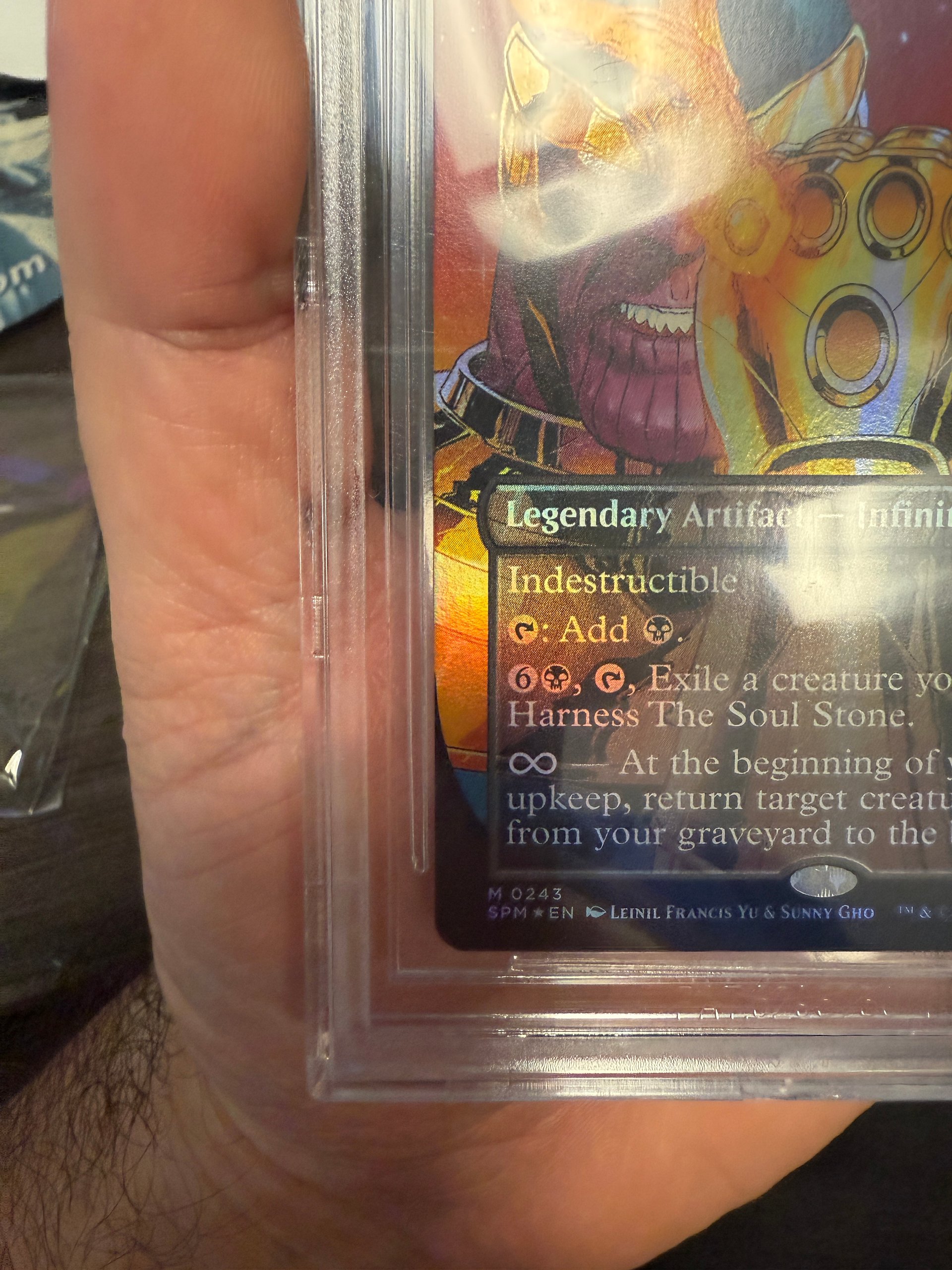 The Soul Stone (Borderless Foil) – Beckett 9.5 Gem Mint | 2025 Marvel’s Spider-Man MTG Crossover | Legendary Infinity Stone product image (6)