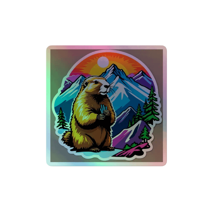 Marmot eating food product image (2)