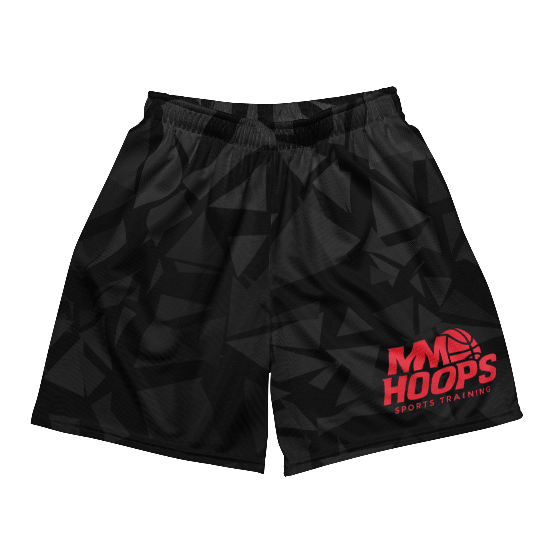 MM HOOPS BLACK X RED SHORTS product image (1)