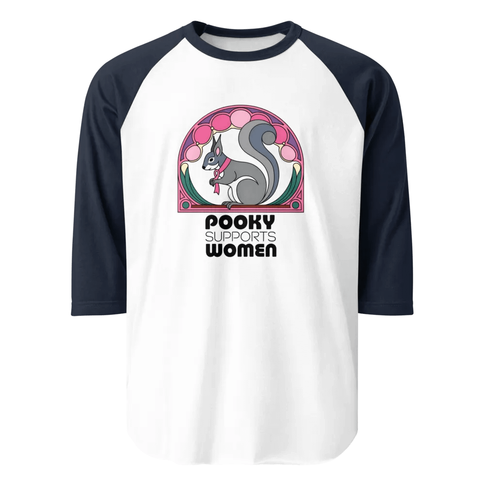 Pooky Supports Women Raglan Tee product image (1)