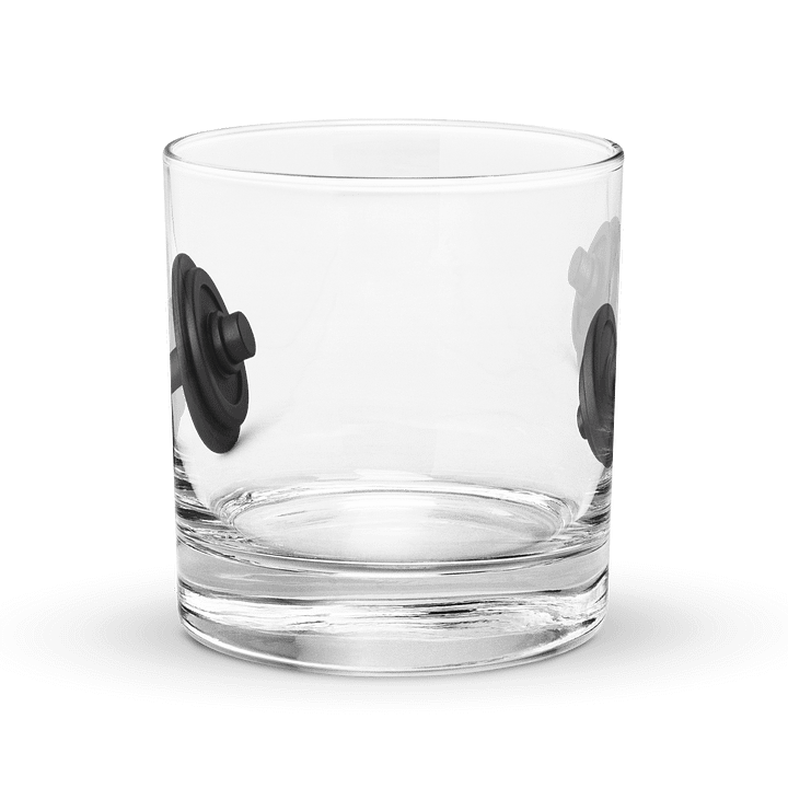 Iron Grip Dumbbell on the Rocks Glass product image (2)