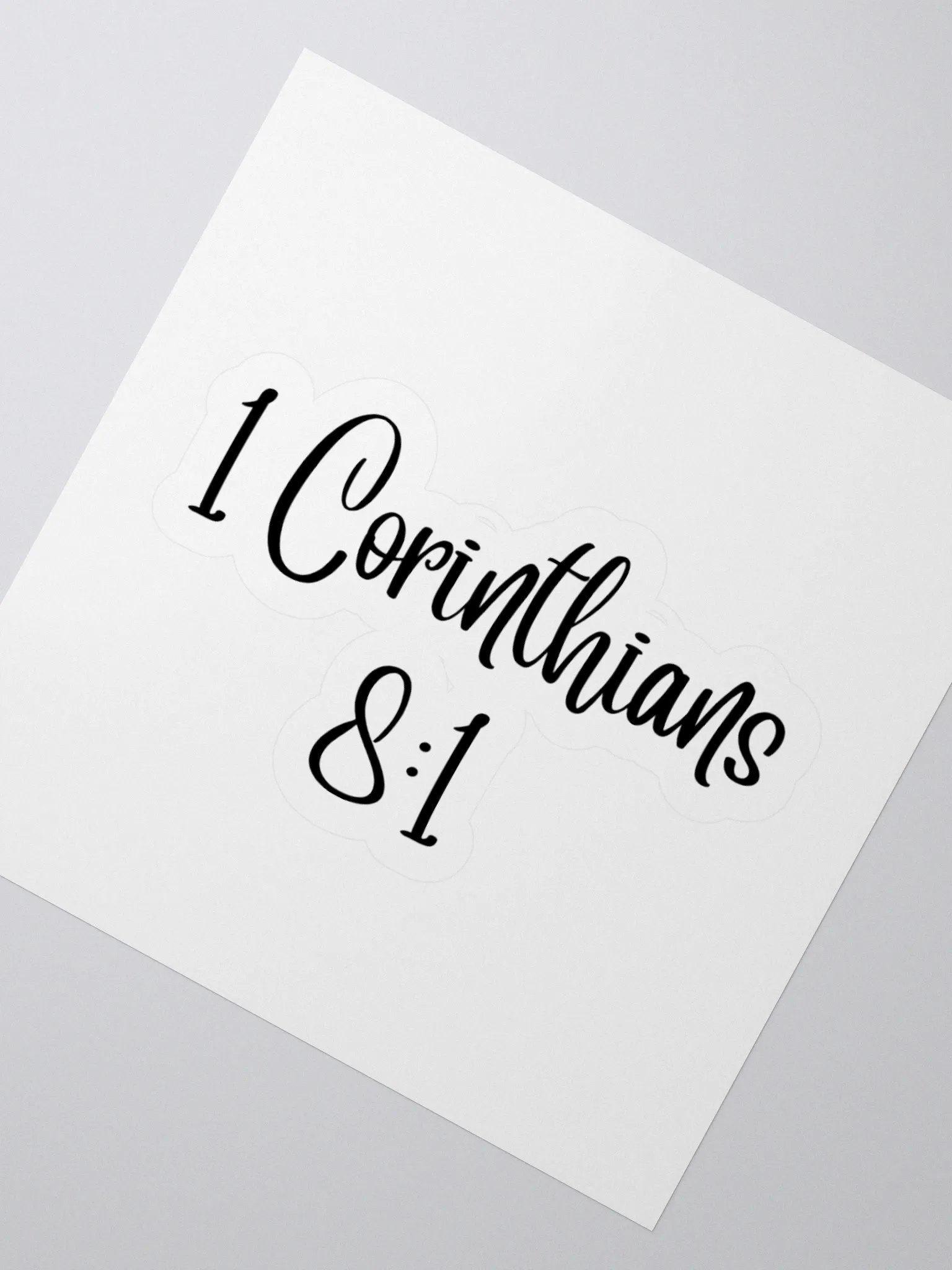 1 Corinthians 8:1 product image (5)
