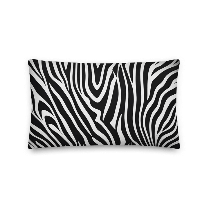 Zebra Waves Premium Pillow product image (5)