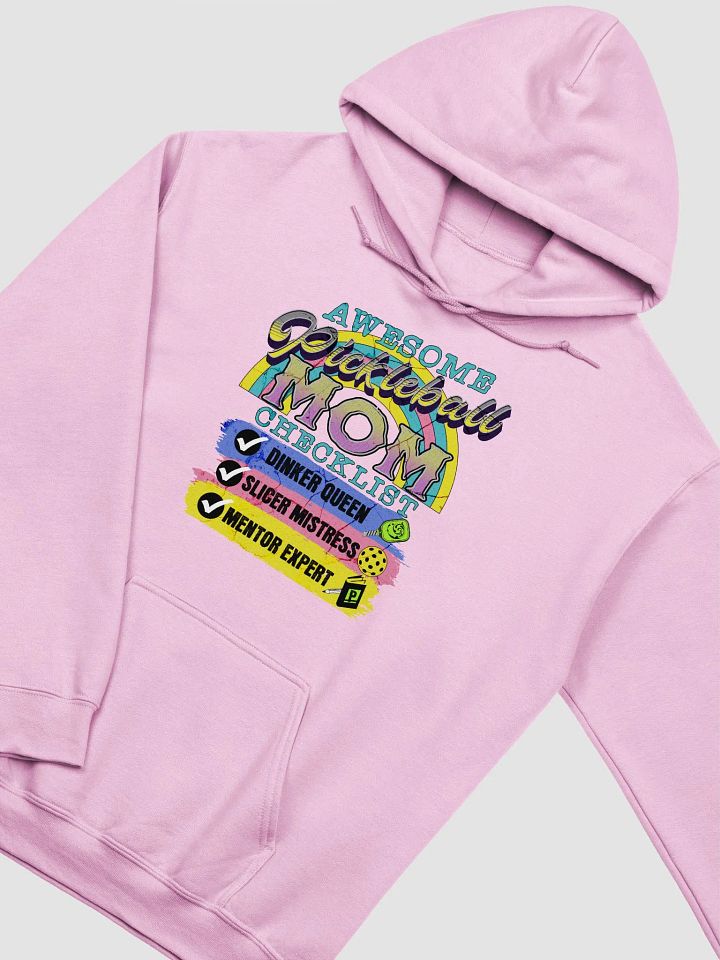 Mom Checklist Pickleball Hoodie product image (8)