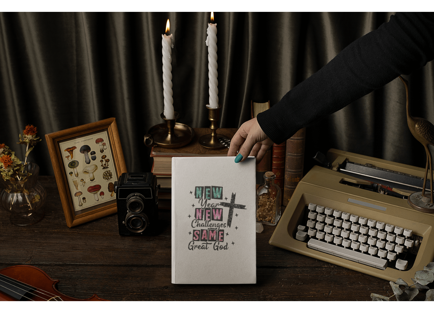 New Year Same God Hardcover Journal product image (1)