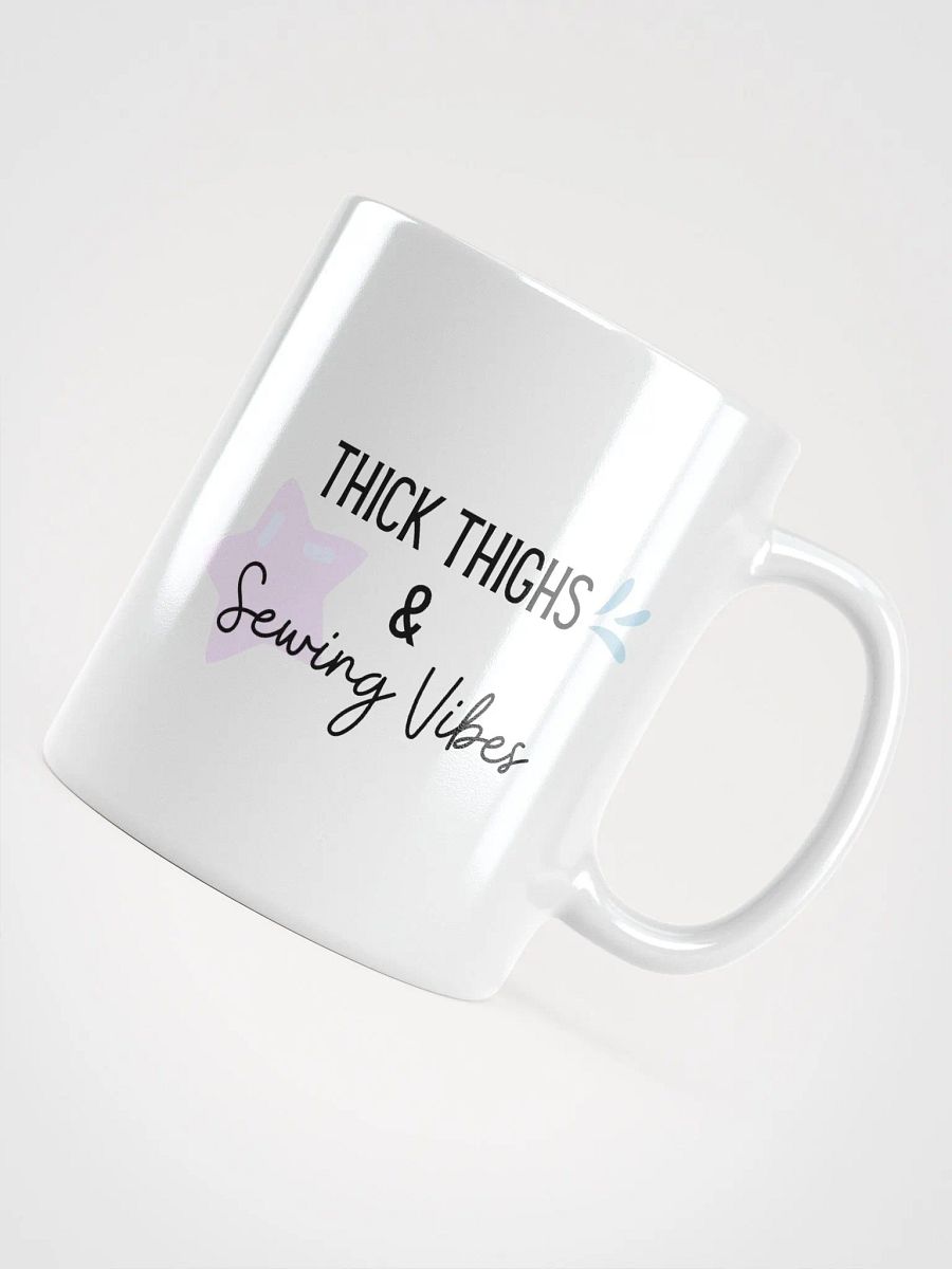 Thick Thighs & Sewing Vibes - Mug product image (7)