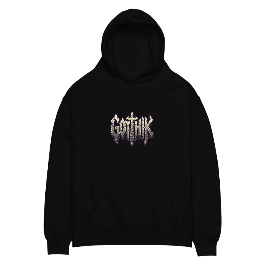 GOTHIK Classic Hoodie – Comfort Meets Rebellion product image (2)