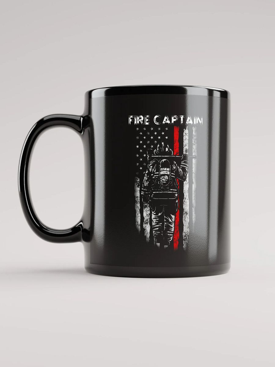 Fire Captain Fire Department - Black Mug product image (2)