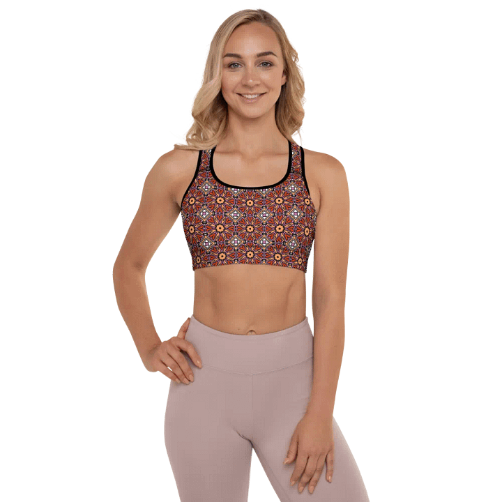 Lesbian Abstract (2) - Padded Sports Bra product image (1)