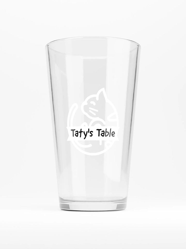 Taty's Table Glass Cup - White product image (1)