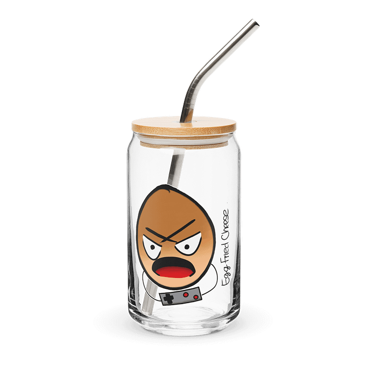 EggFriedCheese Drinking Glass (16oz) product image (2)