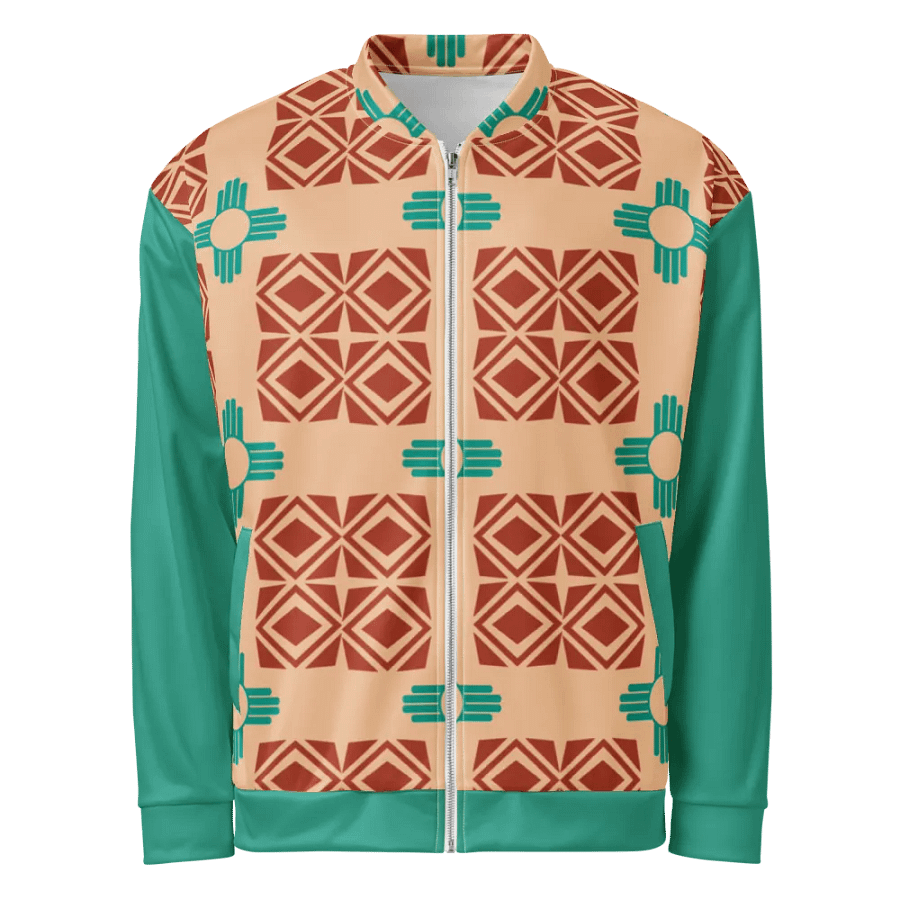 New Mexico Zia Symbol Bomber Jacket product image (5)