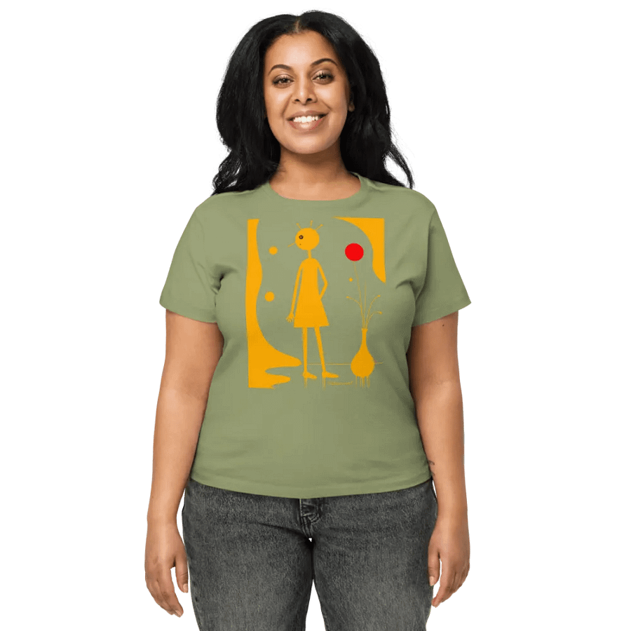 Cotton Heritage Women's High-Waisted Tee product image (1)