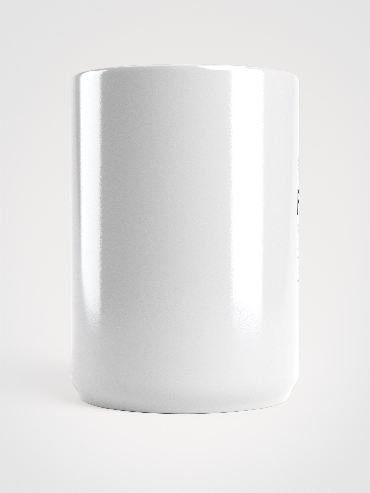 Realtor Typography White Glossy Mug product image (5)