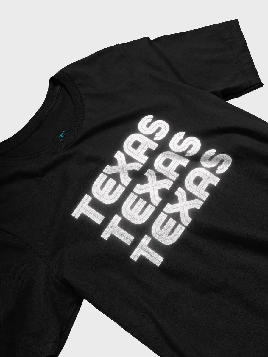 🤍 Triple Texas Neon Glow T-Shirt | Bella+Canvas Unisex Tee | Colo Pro Font in White Neon product image (18)