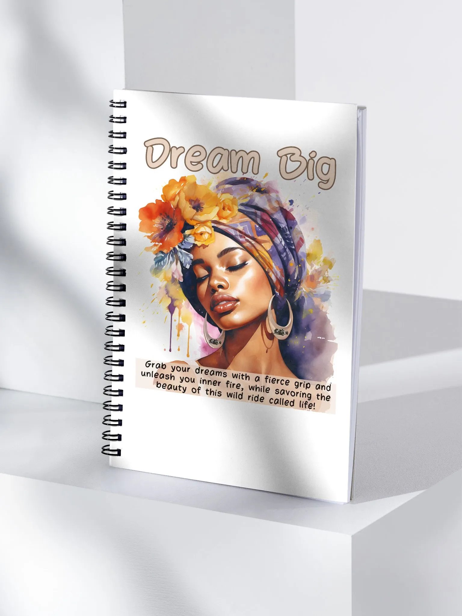 Dream Big Spiral Notebook product image (4)