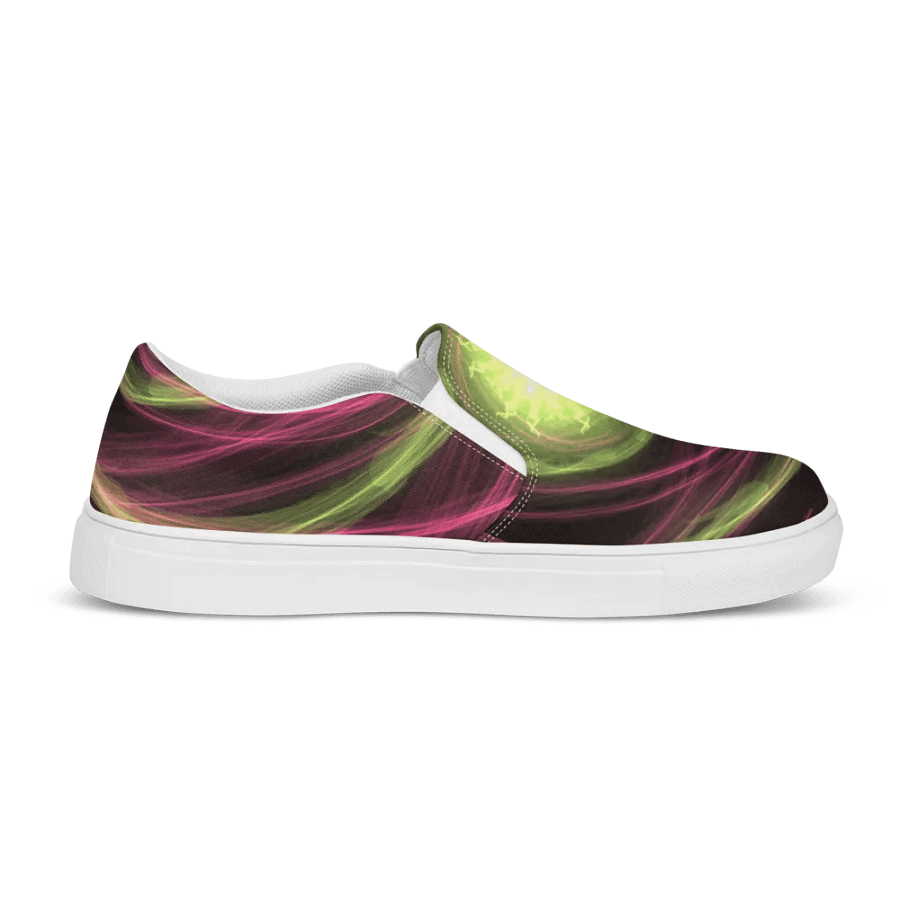 Slip on Sneakers with high frequency print product image (11)
