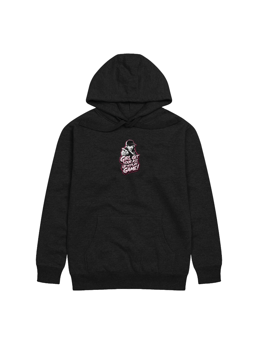 Get your ass up! Center Embroidered Hoodie product image (1)