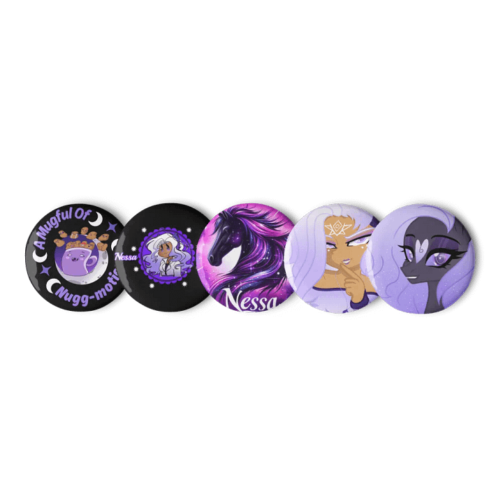 NessaNuggets BUTTONS! product image (1)