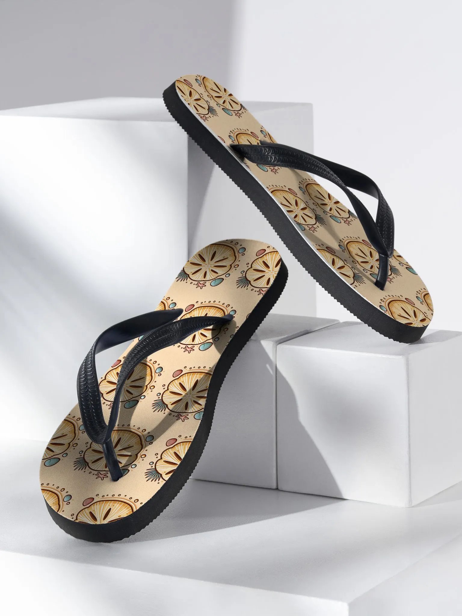 Sandy Dollars Flip Flops product image (3)