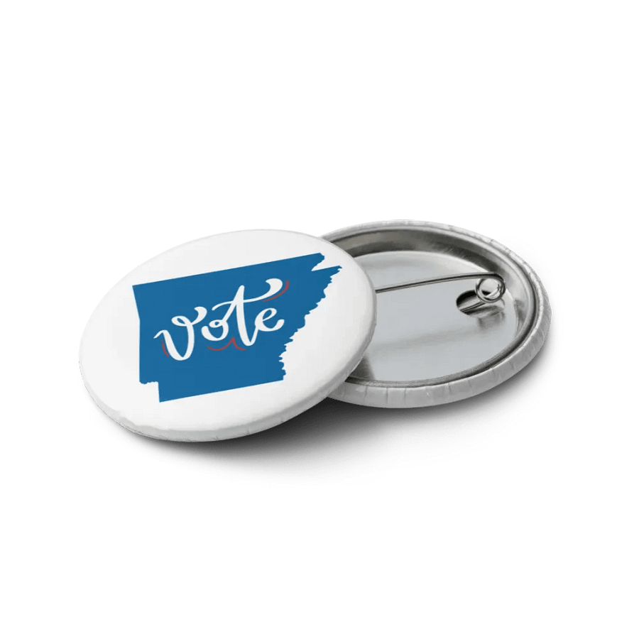 Vote BLUE Arkansas Buttons product image (12)