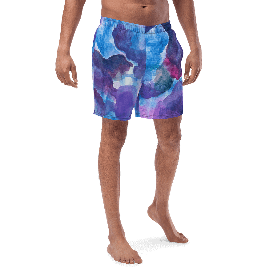 Bluesy Watercolor Men Trunks product image (1)
