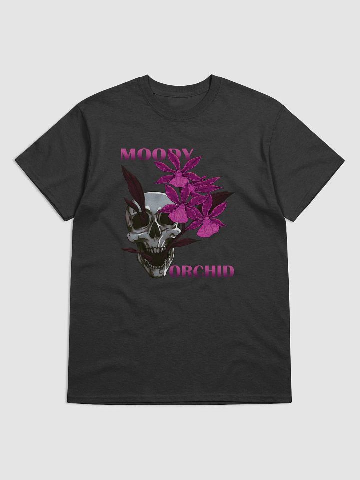 Moody Orchid Skull & Magenta Floral Tee product image (1)