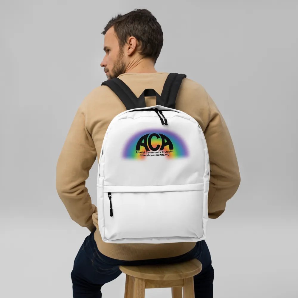 The Atheist Community of Austin - Rainbow Backpack product image (9)